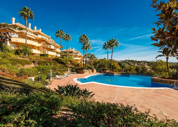 Luxurious Frontline Golf In Elviria Apartament Marbella